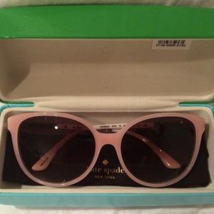 Kate Spade Millennial Pink Shawnas Sunglasses